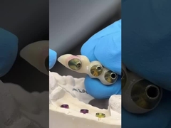 Порцелановый циркониевый цемент с задержанным винтовым имплантатом Шестиугольная форма головы для индивидуальной эстетики