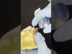 Настраиваемая кобальтовая хромная литая рама с очень хорошими наклейками