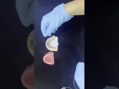 Настраиваемая кобальтовая хромная литая рама с очень хорошими наклейками